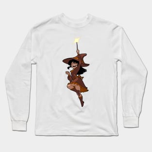 Spell Yeah Cute Witch Fall Outfit Variant (No Text) Long Sleeve T-Shirt